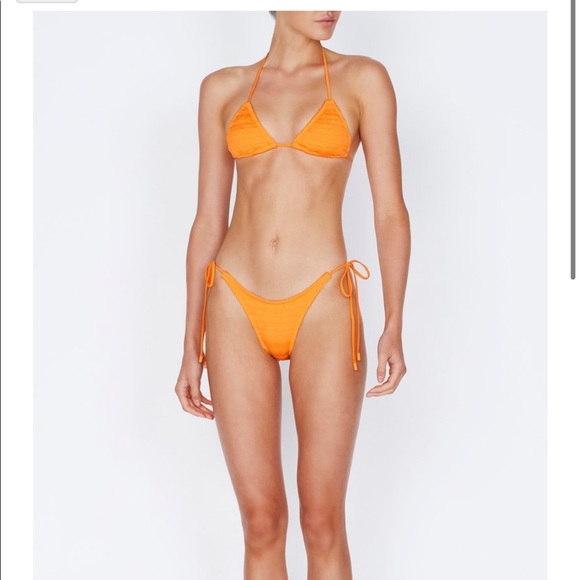 triangl swimwear Other - Triangl Swimwear Orange Bikini